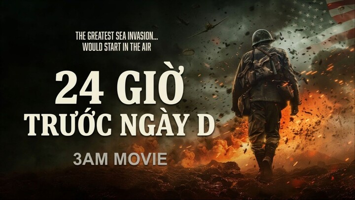 [FHD] 24 Giờ Trước Giờ Đổ Bộ (24 Hours to D-Day) Thuyết Minh