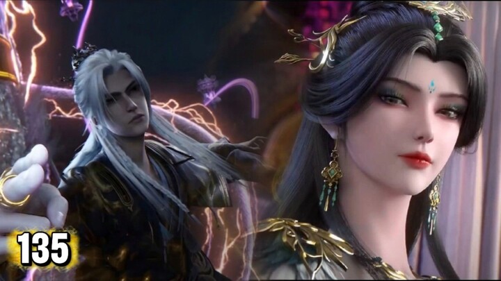 Spoiler renegade immortal eps 135 - Wang Lin membantai Huan Dong yang menyerbu planet Ran Yun