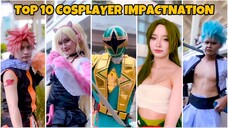 TOP 10 COSPLAYER IMPACTNATION 2024 !!