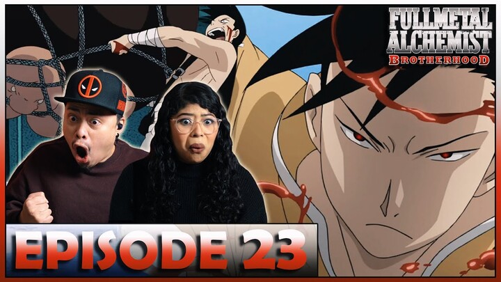 LING VS GLUTTONY "Fullmetal Heart" FullMetal Alchemist Brotherhood Episode 23 Reaction