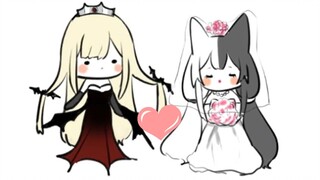 [Arisu Mana X Shiina Naya] I wish the two newlyweds a happy marriage