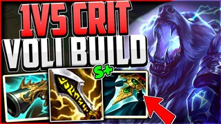 THIS VOLIBEAR BUILD HAS INSANE TEMPO! (CRIT/LETHALITY BUILD) - League of Legends Season 13