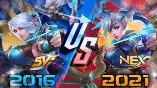 La Evolución De Mobile Legends 2016- 2021//Héroes Antes y después del Rework