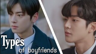 Types of boyfriends in kdramas