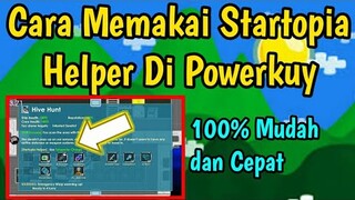 Cara Memakai Startopia Helper Di Powerkuy | Growtopia