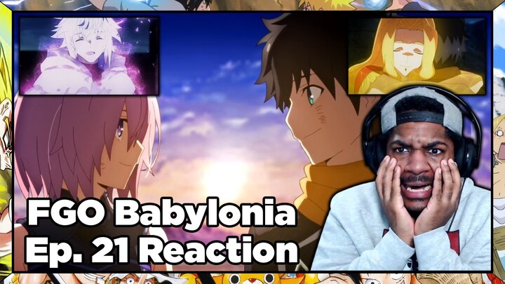 I CAN'T BELIEVE IT'S ACTUALLY OVER... Fate/Grand Order: Babylonia Episode 21 Reaction