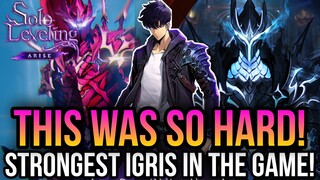 Solo Leveling Arise - Fighting The Strongest Igris In The Game! *Igris Is Annoying!*