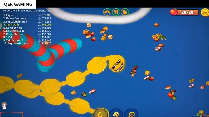 Rắn săn mồi, Game rắn top 1 kịch kính và vui nhộn - ZonZin TV #288 10