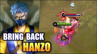 HANZO THE STRONGEST NINJA WITH 6 MATCHES | MOBILE LEGENDS