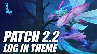 Wild Rift - Patch 2.2 | Log in Theme