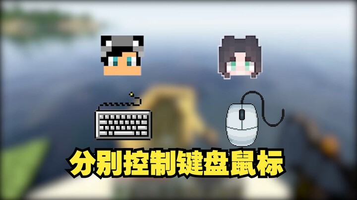 Minecraft: How Do Two Players Survive When One Controls the Keyboard and the Other Controls the Mous