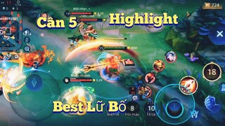 Highlight Khi Lữ Bố Bật Hút Máu, Cân Cả 5 Người _ Liên Quân Mobile