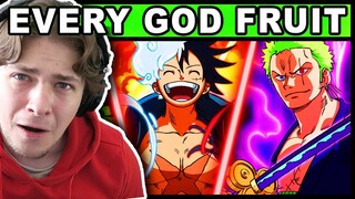 First Time Seeing All GOD FRUIT Users and their Powers Explained! Rarer than Mythical Zoans!