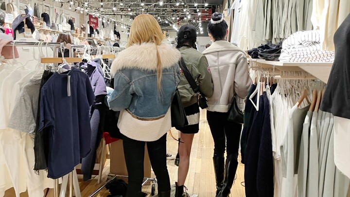 【New York Study Abroad Vlog】Unexpectedly Ran into aespa and Ningning Hugging | Watching a Stunning S