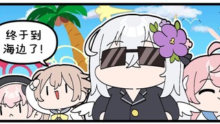 【碧蓝档案】瓦尼瓦尼 进来看可爱小梓【二创汉化合集】