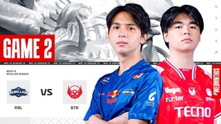 REBELLION ESPORTS vs BIGETRON ALPHA | Regular Season Week 8 Day 3 | Game 2 | #MPLIDS13