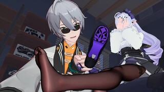 "Zero Zone" risking life series, Vivian who can't see through her shoes!