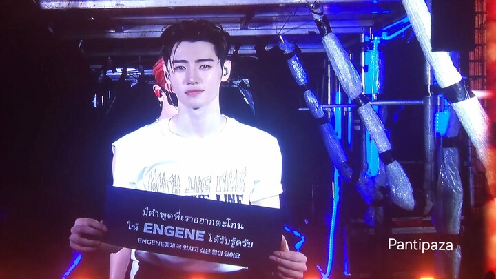 Enhypen Shout out in Bkk walk in the line Tour