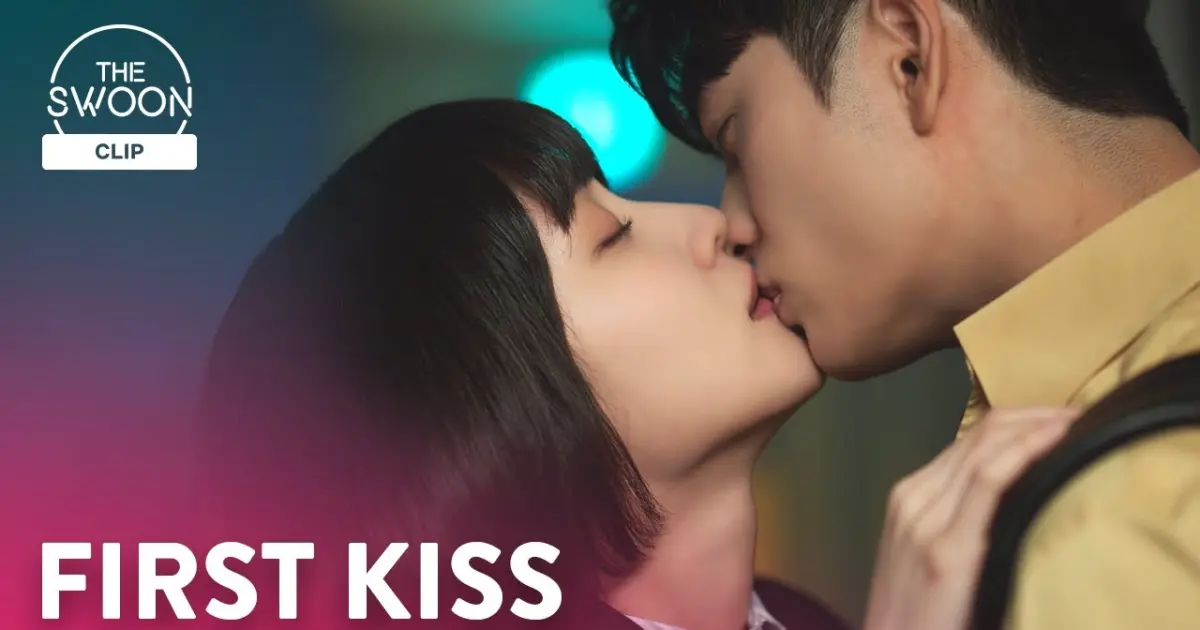 iu and wooyoung kiss scene