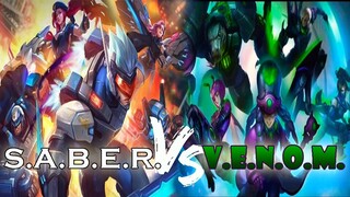 THE BATTLE FOR THE MAGIC CUBE BEGINS | VENOM SQUAD VS SABER SQUAD | V.E.N.O.M Squad Trailer