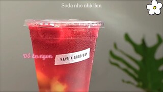 Soda nho nhà làm 😘🤌🏻