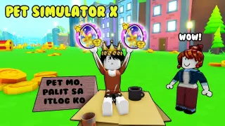 Pet Simulator X: PULUBI PRANK, Mamigay ng ITLOG 😍 | Roblox Tagalog