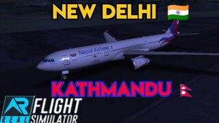RFS | Nepal Airlines A330 | New Delhi 🇮🇳 - Kathmandu 🇳🇵| Real Flight Simulator | Highlights {1H39M}
