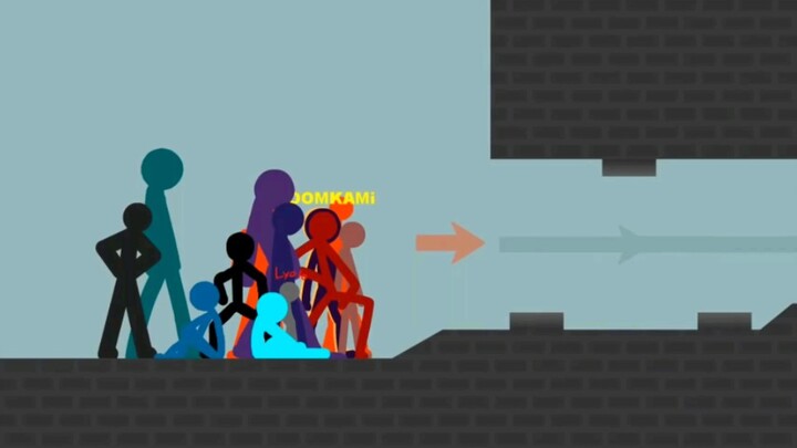「1080p」Stickman Fancy Obstacle Challenge 2