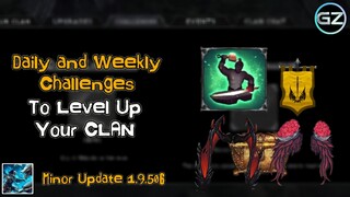 VFO: CLANS - Daily/Weekly Challenges to Level Up Clan - Minor Update 1.9.506 - Guide