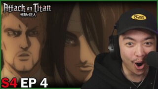 THEY MEET AGAIN!! || EREN AND REINER || Attack on Titan Season 4 Episode 4 Reaction