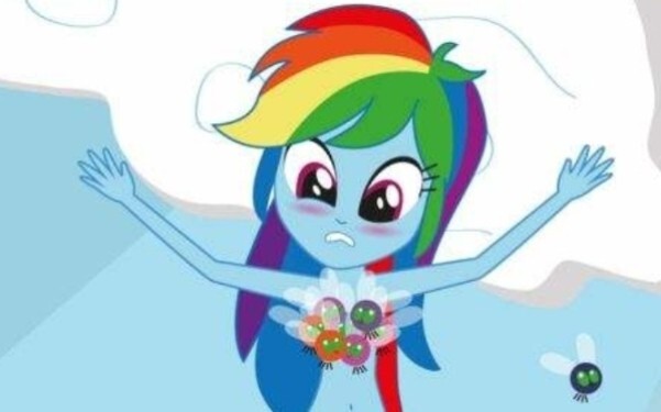 【mlp】【eqg】มนุษย์ Rainbow Dash สวมเสื้อผ้ากี่ชุด? วิดีโอนี้จะบอกคุณ