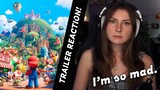 MARIO'S VOICE UPSET ME. | The Super Mario Bros. Movie Trailer Reaction!
