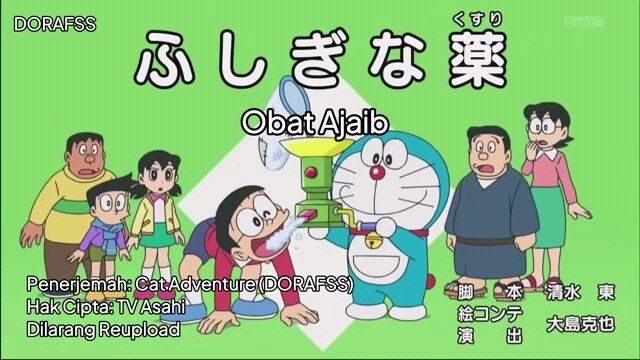 Doraemon Sub Indo Episode 847 "Obat ajaib"