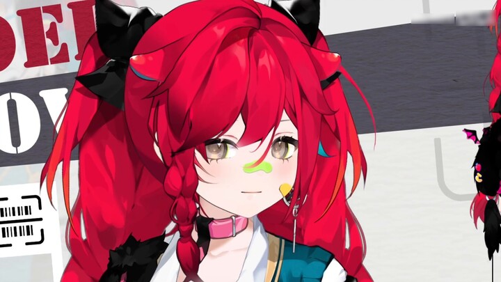 [live2D model display] When the wild little devil tames the mouth for the first time♥Little Red Bean