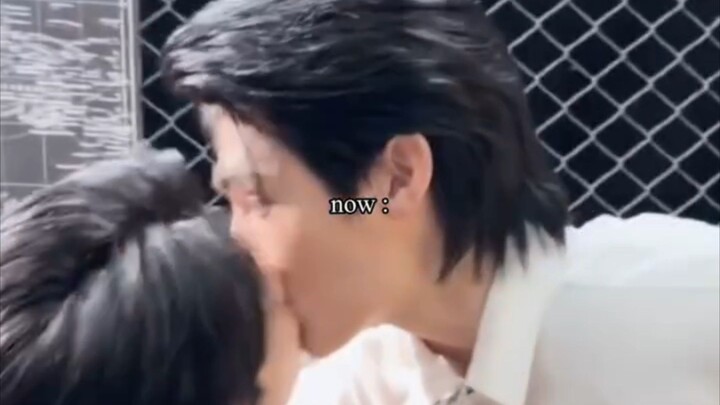 before vs now kiss