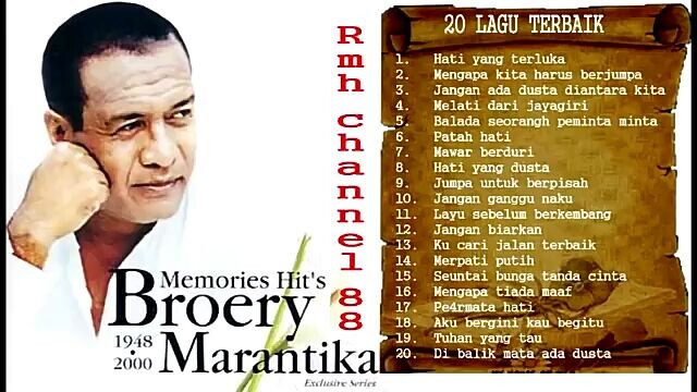 20 lagu terbaik brory marantika full album