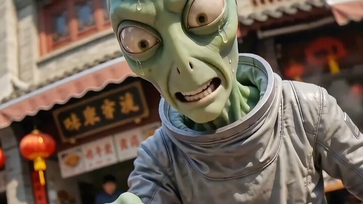 Người ngoài hành tinh thử thách “món ngon” khắp nơi