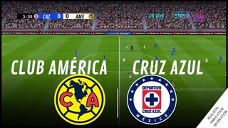 AMERICA VS CRUZ AZUL LIGA MX CLAUSURA FINAL 2024 - Simulación de Video Juego