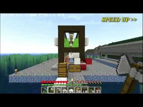 Minecraft survival #09 auto sugar canes farm no miss miss mode