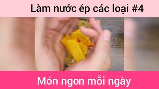 Làm nước ép rau củ 4