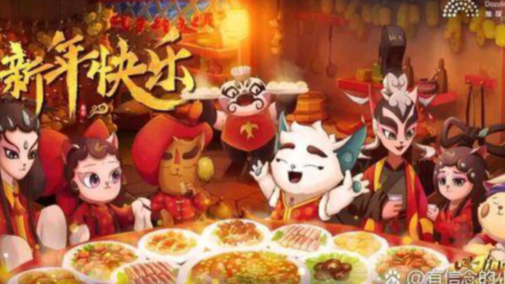 Celebrating the 7th anniversary of Peking Opera Cat! ! !