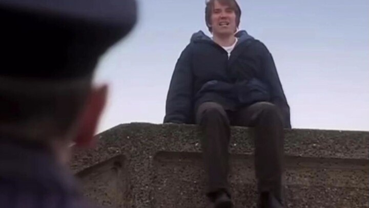 When you're sitting above the railway, but staff members advise you not to jump