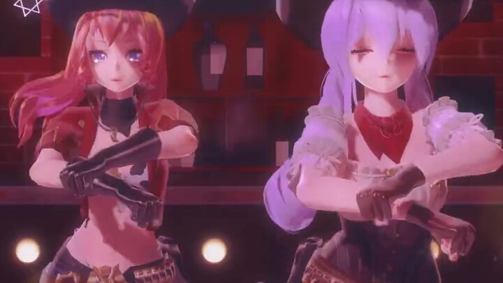 【MMD ที่อ่อนแอ】ปาร์ตี้อันตรายของลูก้าและฮาคุ
