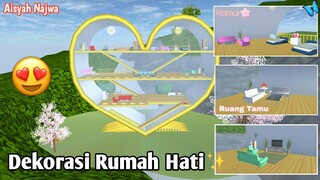 Review Dekorasi Rumah Hati || SAKURA SCHOOL SIMULATOR