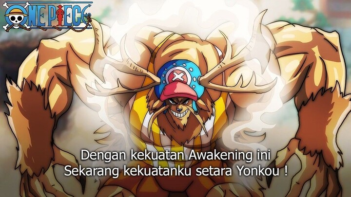 ONE PIECE TERBARU! AKHIRNYA KEKUATAN AWAKENING CHOPPER SETARA YONKOU ! MODE KEKU