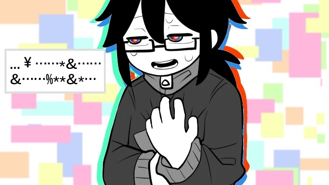 [Looping animation + music arrangement] Pretend OC is out of the game
