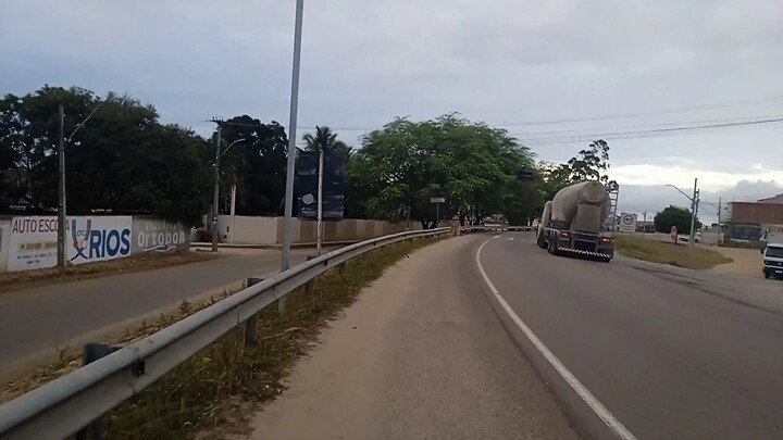 Pedal e treinando calistenia na City vizinha pedal 34 km inspiracional prime versão