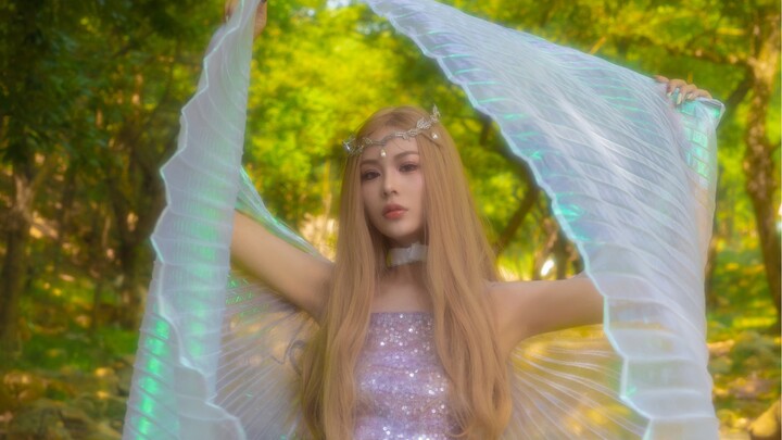 Henan square dance aunties transform into glowing butterflies!