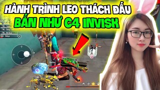 (Free Fire) - Hành Trình Leo Thách Đấu Của Bà Bầu 8 Tháng Chipi Đệ Tử C4 InvisK Sẽ Như Thế Nào