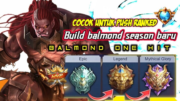 BUILD BALMOND SAKIT DAN KERAS 2022, BUILD BALMOND TERSAKIT TERKUAT TOP GLOBAL MOBILE LEGENDS